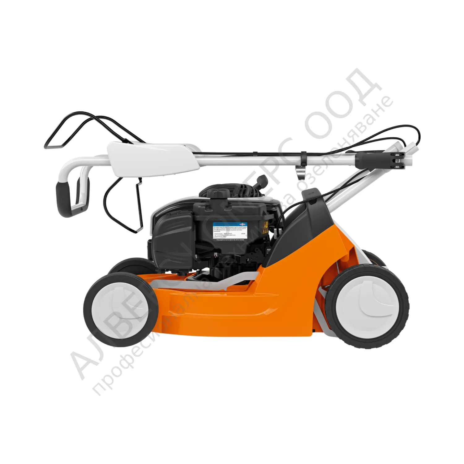 Бензинова самоходна косачка STIHL RM 443 T – 2.1kW, 41см, 25-75мм