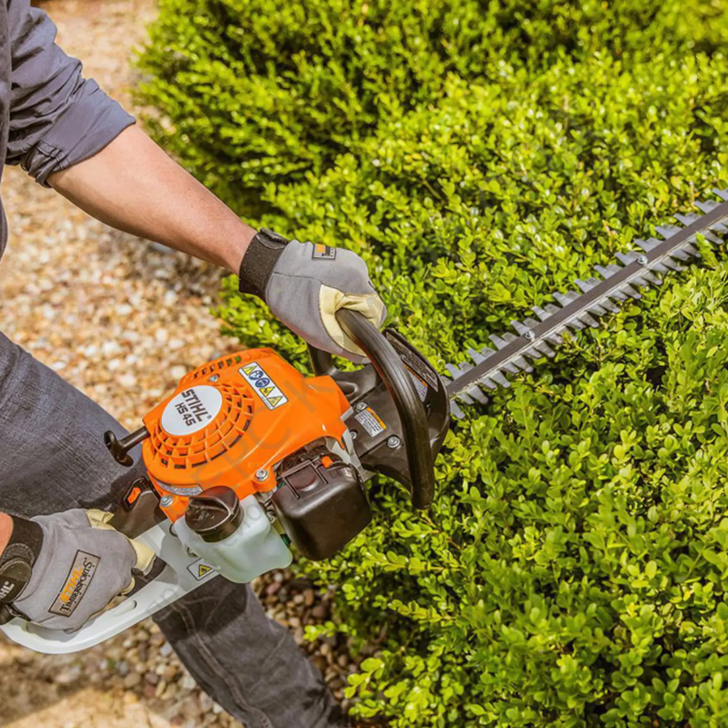 Бензинов моторен храсторез STIHL HS 45 – 750W, 450-600мм