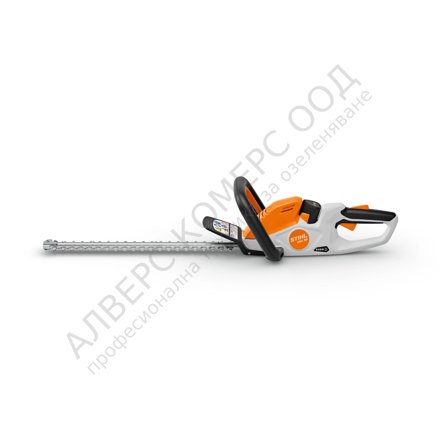 Акумулаторен храсторез STIHL HSA 30 - 10V, 450мм, 22мм, комплект с батерия AS 2 и зарядно AL 1